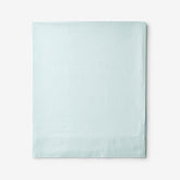Classic Cool Cotton Percale Flat Bed Sheet - Pale Blue, King