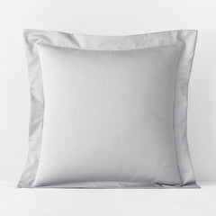 Premium Smooth Supima® Cotton Wrinkle-Free Sateen Sham - Light Gray, Euro
