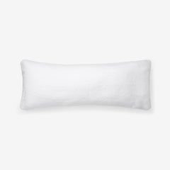 Decorative Lumbar Pillow Cover - White, 14 in. x 40 in.