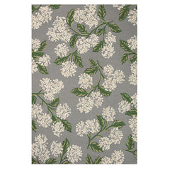 Joie Wool Rug - Hydrangea Gray, 3' 6" x 5' 6"