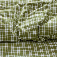 Classic Plaids Yarn-Dyed Cotton Sham - Henri Plaid, King