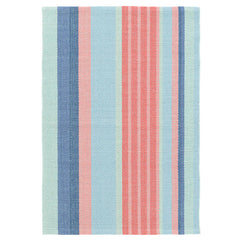 Aruba Stripe Handwoven Cotton Rug - Multi, 8' x 10'