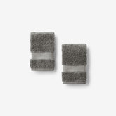Regal Egyptian Cotton Washcloths, Set of 2 - Seal