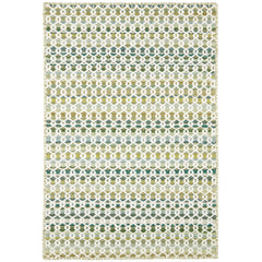 Poppy Handwoven Wool Rug - Moss, 3' x 5'