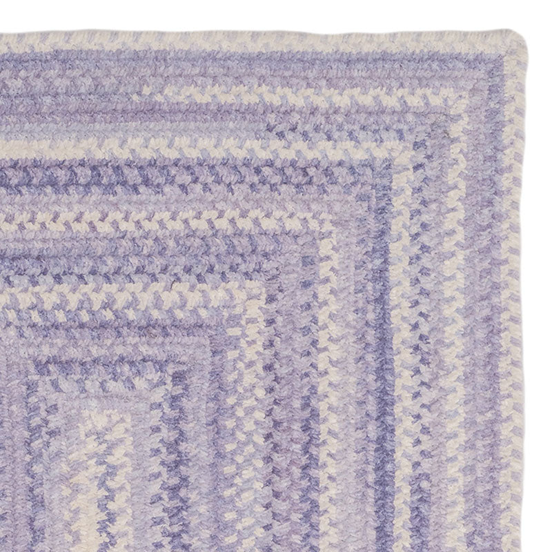 Bambini Braided Chenille Rug - Periwinkle, Swatch