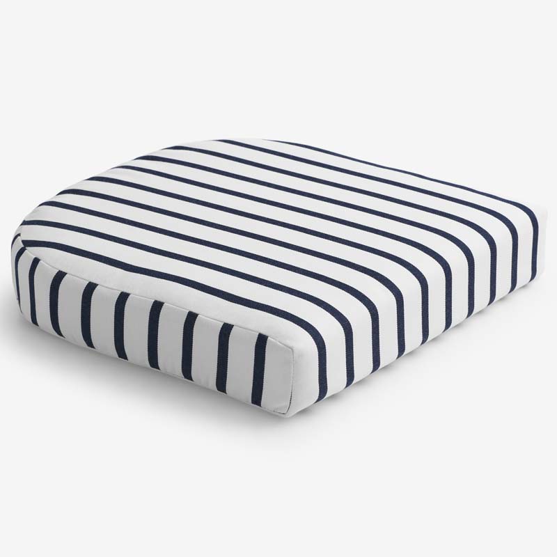 Contour Chair Cushion - Lido Stripe, 21 in . x 19 in.