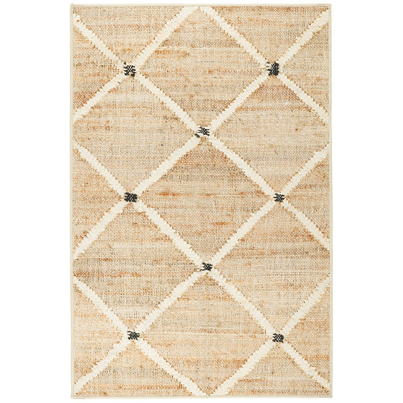 Kali Washable Rug - Natural, 4' x 6'