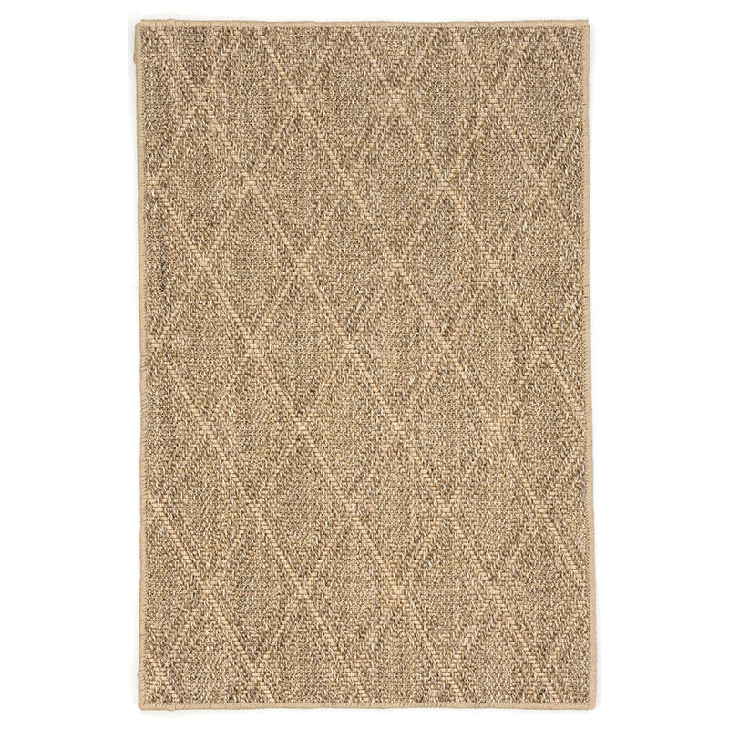 Diamond Flatwoven Sisal Rug - Natural, 2' 6" x 8' Runner