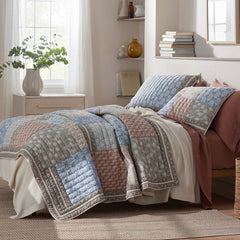 Anvitha Patchwork Quilted Sham - Multi, Standard