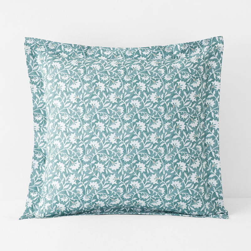 Ellary Classic Cool Cotton Percale Sham - Vine, Euro