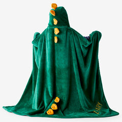 Plush Character Throw - Dino