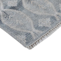 Hand Knotted Performance Rug - Blue, 2' x 3'