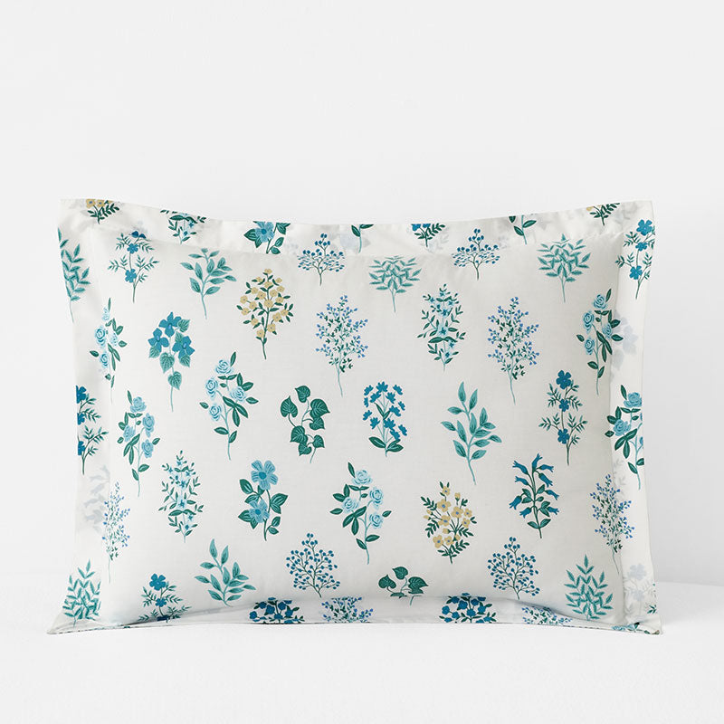 Hawthorne Classic Cool Cotton Percale Sham - Teal, King