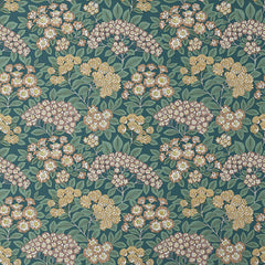Garden Traditional Wallpaper - Green/Tan, Roll