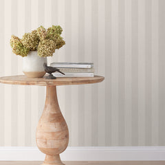 Ava Removable Wallpaper - Stripe Natural, Panel