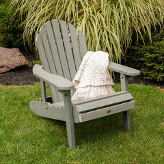 Folding and Reclining Adirondack Chair - Eucalyptus