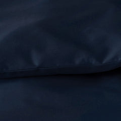 Premium Smooth Supima® Cotton Wrinkle-Free Sateen Pillowcase Set - Navy, Standard