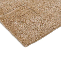 Relief Hand Tufted Wool Rug -  Sand, 2' x 3'