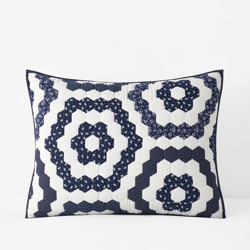 Gwenivere Quilted Sham - Ivory, King
