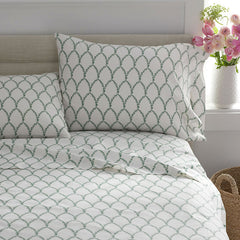 Laurel Classic Smooth Sateen Pillowcase Set - Sage, Standard