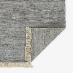 Handwoven Textured Performance Rug - Silver, 2' 3" x 8' Runner