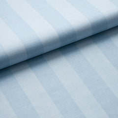 Ava Traditional Wallpaper - Stripe Blue, Swatch