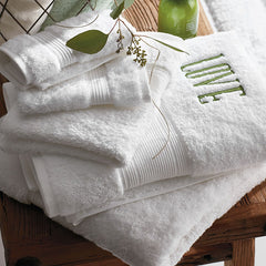 Regal Egyptian Cotton 4-Piece Bath & Hand Towel Set - White