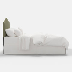 Saddle Textured Linen Headboard - Laurel, Twin