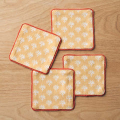 Ari Cocktail Napkins, Set of 4 - Yellow