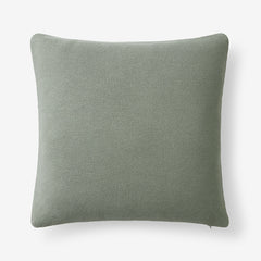 Classic All Season Breathable Cotton Knit Decorative Pillow Cover - Green