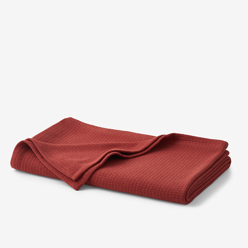 Cotton Weave Blanket - Auburn, King/Cal. King