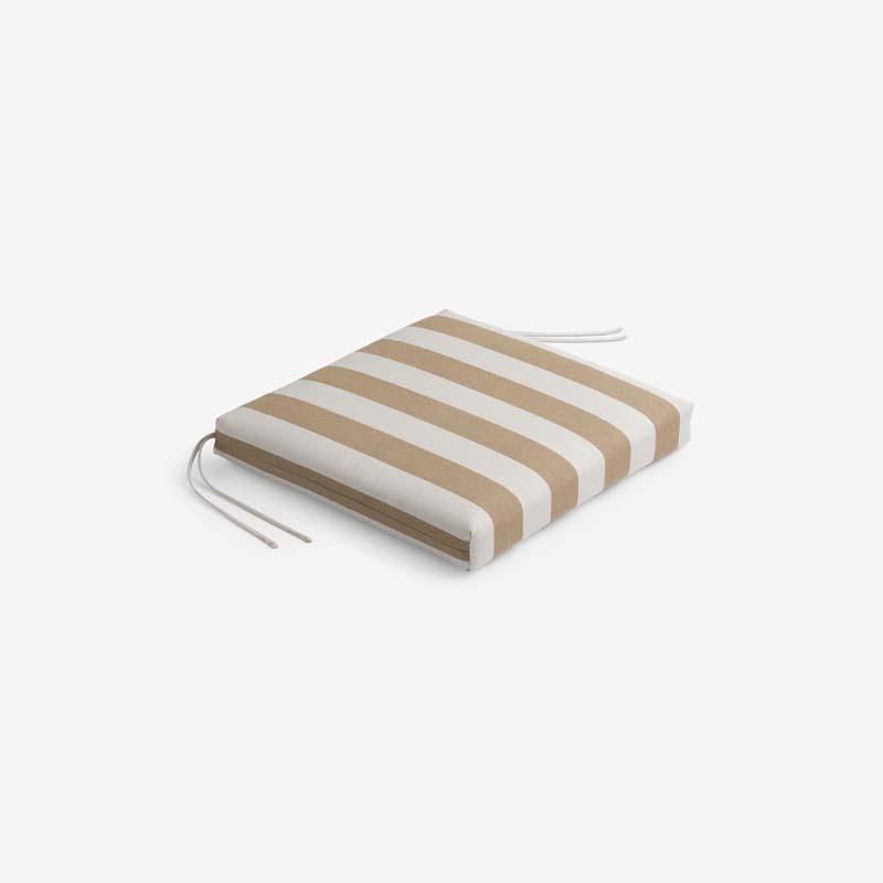 Replacement Knife Edge Chair Cushion - Maxim Heatherbeige, 16 in. x 15 in.