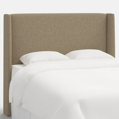 Gramercy Textured Linen Headboard - Linen, Queen