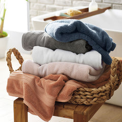 Cotton & TENCEL™ Lyocell Hand Towel - White