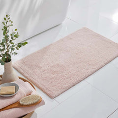 Plush Spa Solid Bath Rug - Rose Quartz, 24 in. x 40 in.