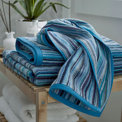 Rhythm Bath Sheet - Blue