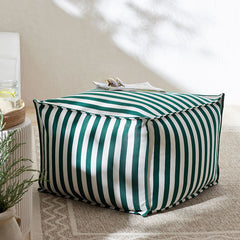 Indoor/Outdoor Pouf - Mason Stripe, Medium
