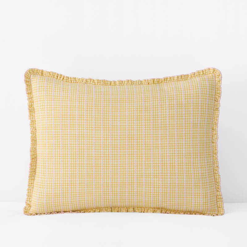 Classic Plaids Yarn-Dyed Cotton Sham - Soho Plaid, King