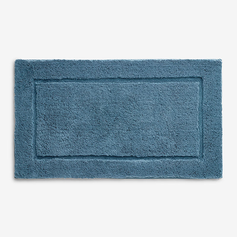 Regal Cotton Bath Rug - Ocean Blue, 30 in. x 72 in.