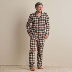 Family Flannel Men's Button-Down Pajama Set - Idyllwild, XXXL