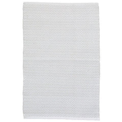 Herringbone Handwoven Reversible Indoor/Outdoor Rug - Gray Pearl, 6' x 9'