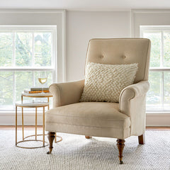 Chunky Handwoven Wool Rug - Ivory, 8' x 10'