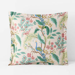 Peacock Classic Smooth Sateen Sham - Blush, Euro