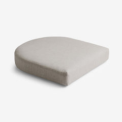 Contour Chair Cushion - Silver, 18 in. x 18 in.