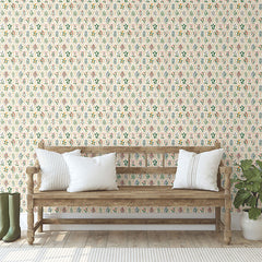 Hawthorne Traditional Wallpaper - Blue, Swatch