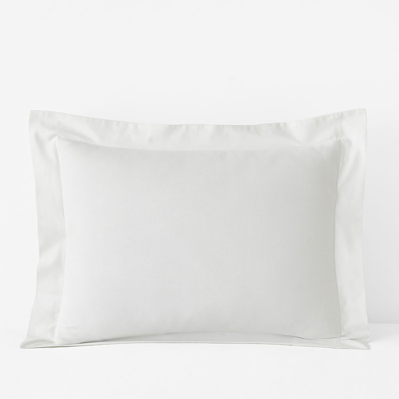 Classic Oxford Solid Sham - White, King