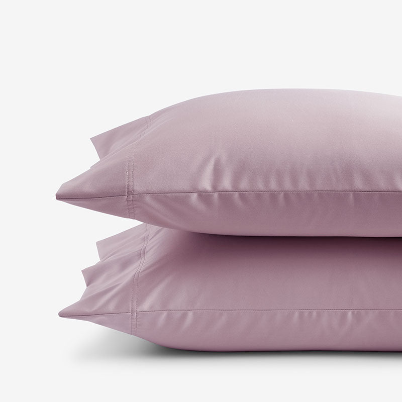 Premium Smooth Supima® Cotton Wrinkle-Free Sateen Pillowcase Set - Wisteria, Standard