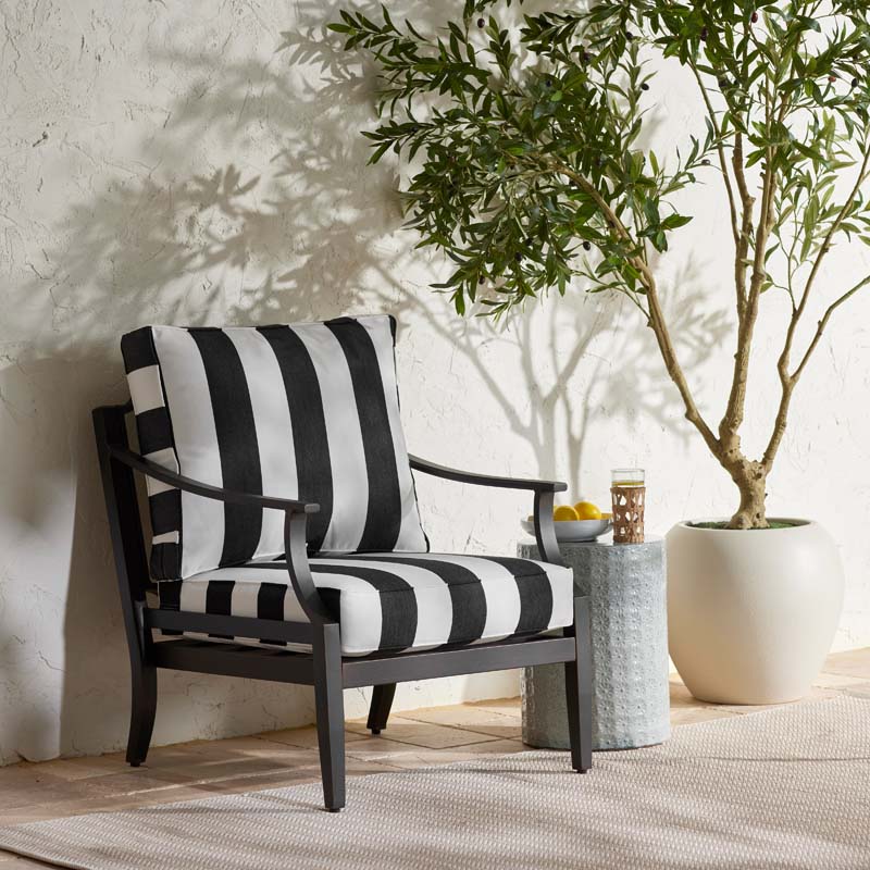 Deep Seat Chair & Seatback Cushion - Cabana Classic, Small