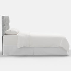Park Tufted Textured Linen Headboard - Pumice, Twin