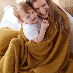 Classic All Season Breathable Cotton Knit Blanket - Dark Gray, King/Cal. King